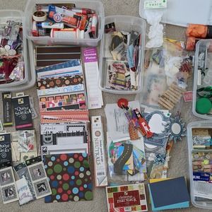 Mystery Craft Box - Paper, Junk Journal, Stickers, Scrapbooking Wholesale LOT